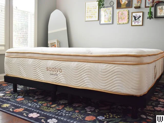 Image may contain Furniture Mattress Art Painting and Bed
