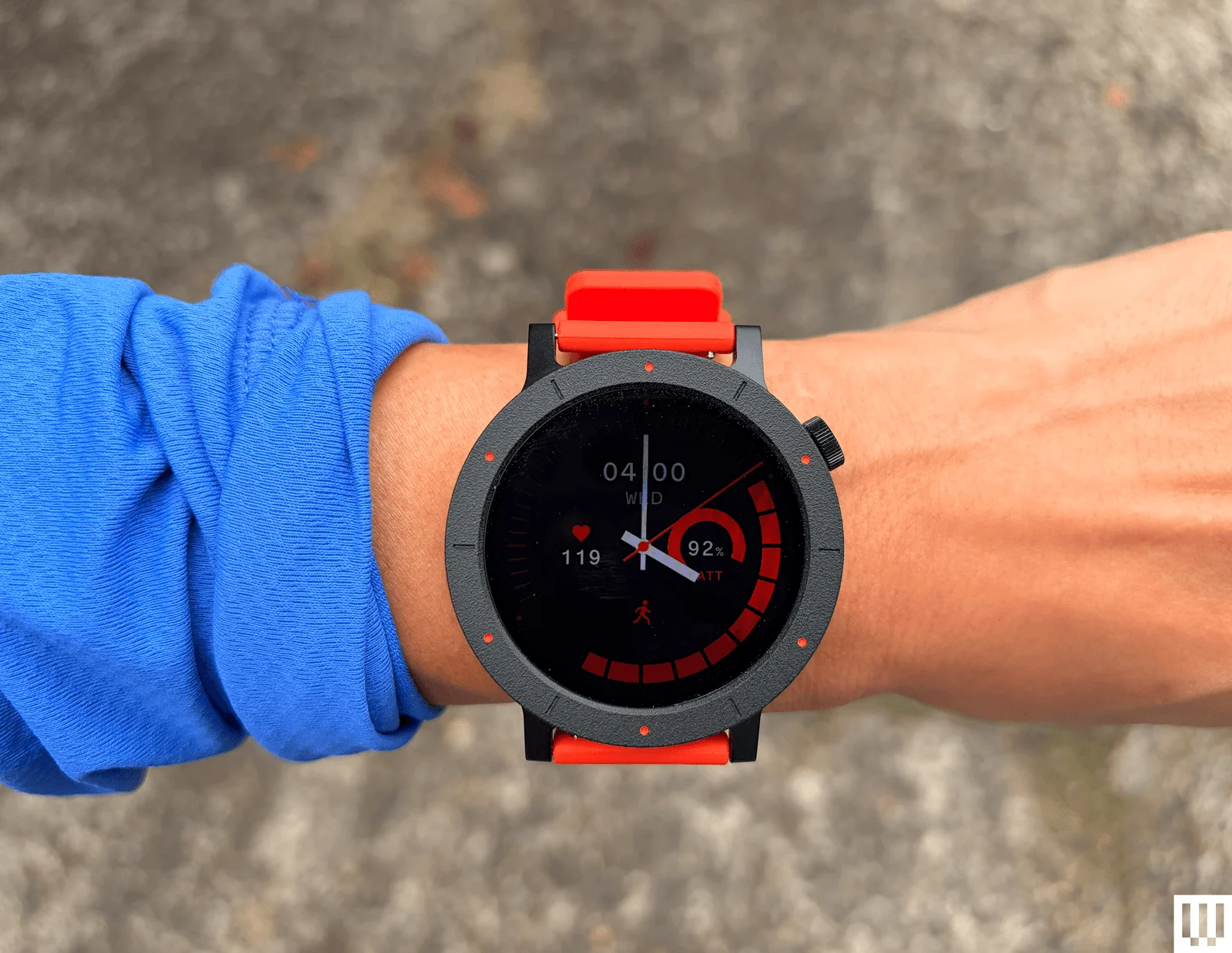 Image may contain Wristwatch Arm Body Part and Person